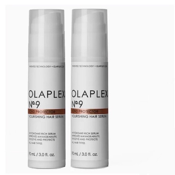 L👀K BRAND NEW 2 Bottles OLAPLEX No. 9 Bond Protector Nourishing Hair Serum